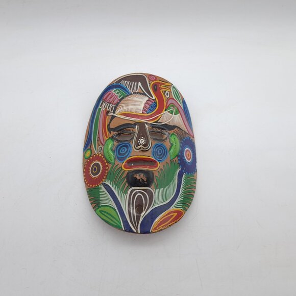 Tribal Wall Mask -Ceramic - Picture 1 of 11